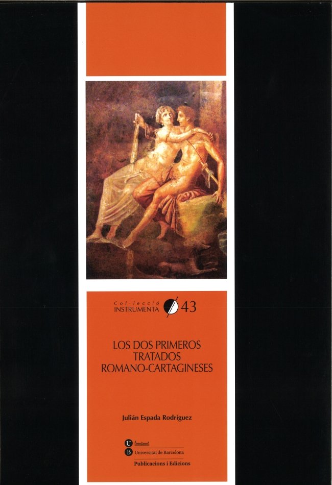 Los dos primeros tratados romano-cartagineses, de Espada Rodríguez, Julián | portada del libro