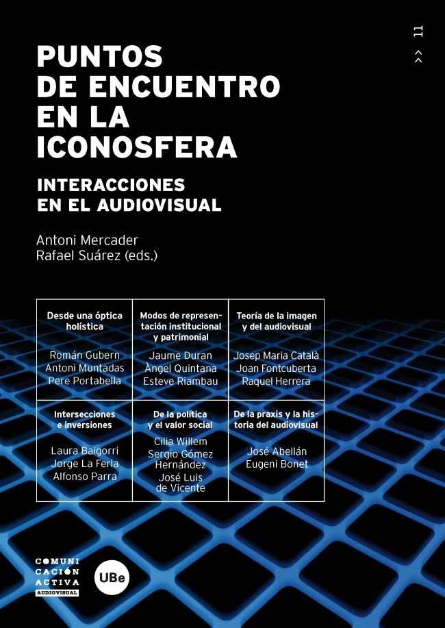 Puntos de encuentro en la iconosfera. Interacciones en el audiovisual, de Mercader, Antoni | portada del libro