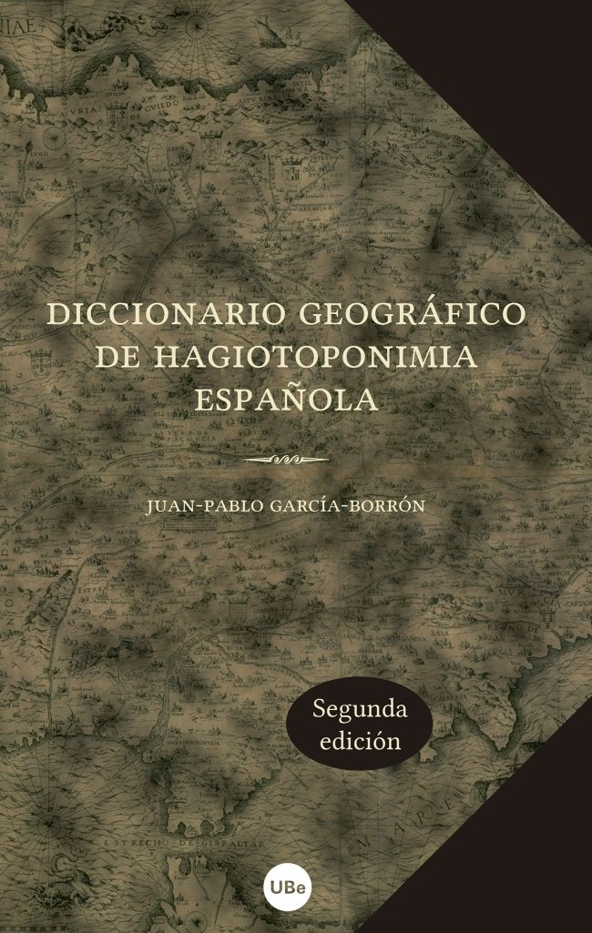 DICCIONARIO GEOGRAFICO DE HAGIOTOPONIMIA ESPAÑOLA, de GARCIA-BORRON MARTINEZ | portada del libro