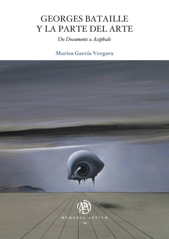 Georges Bataille y la parte del arte, de García Vergara, Marisa | portada del libro