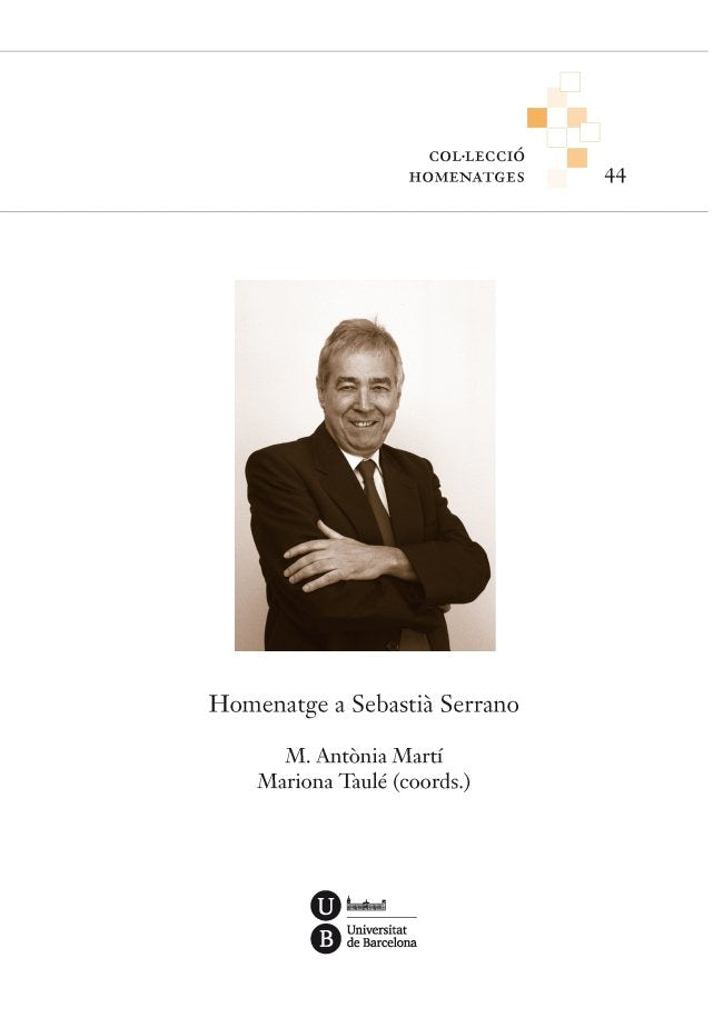 Homenatge a Sebastià Serrano, de Varios autores | portada del libro