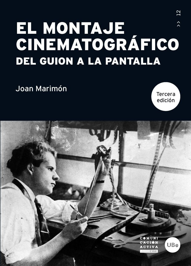 El montaje cinematográfico, de Marimón Padrosa | portada del libro