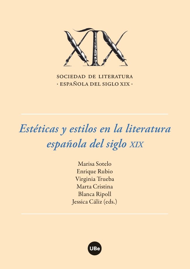 Estéticas y estilos en la literatura española del siglo XIX, de Varios autores | portada del libro