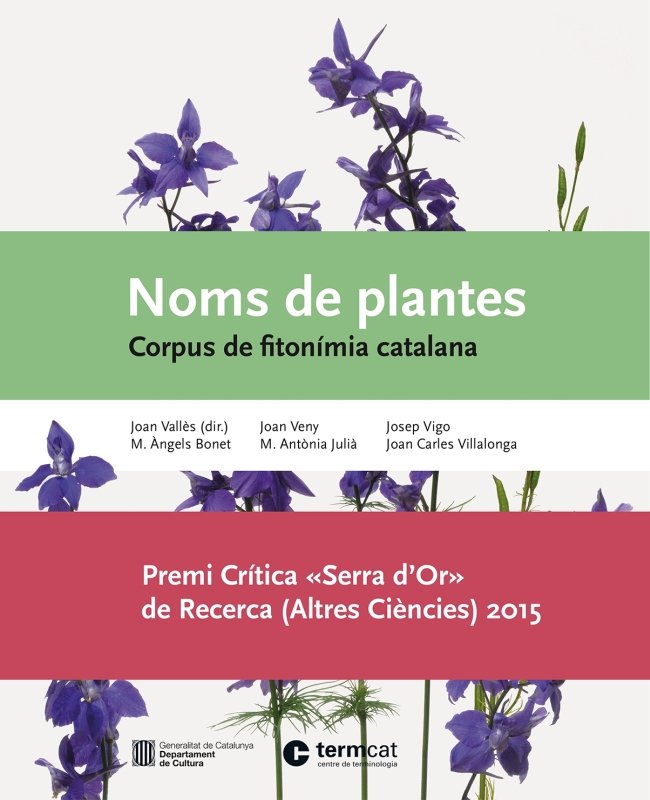 Noms de plantes, de Varios autores | portada del libro