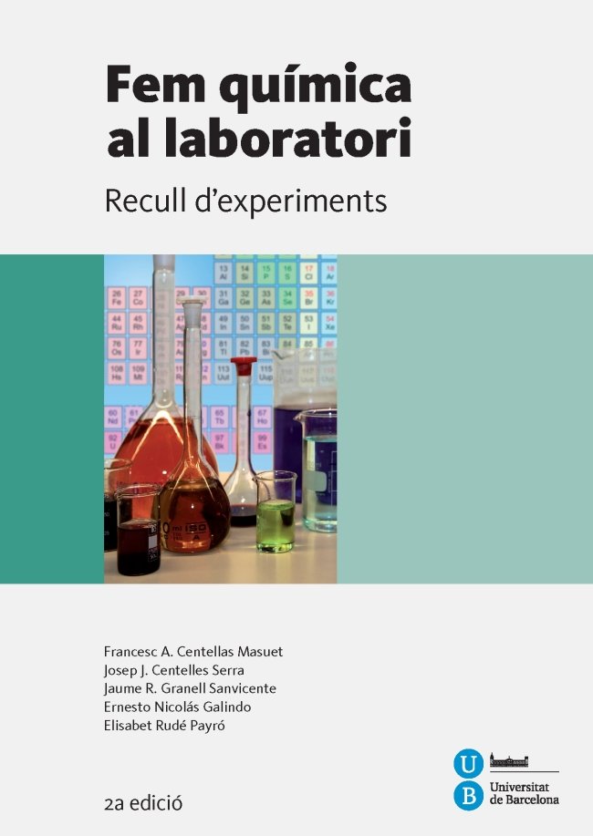 Fem química al laboratori. Recull d'experiments, de Varios autores | portada del libro