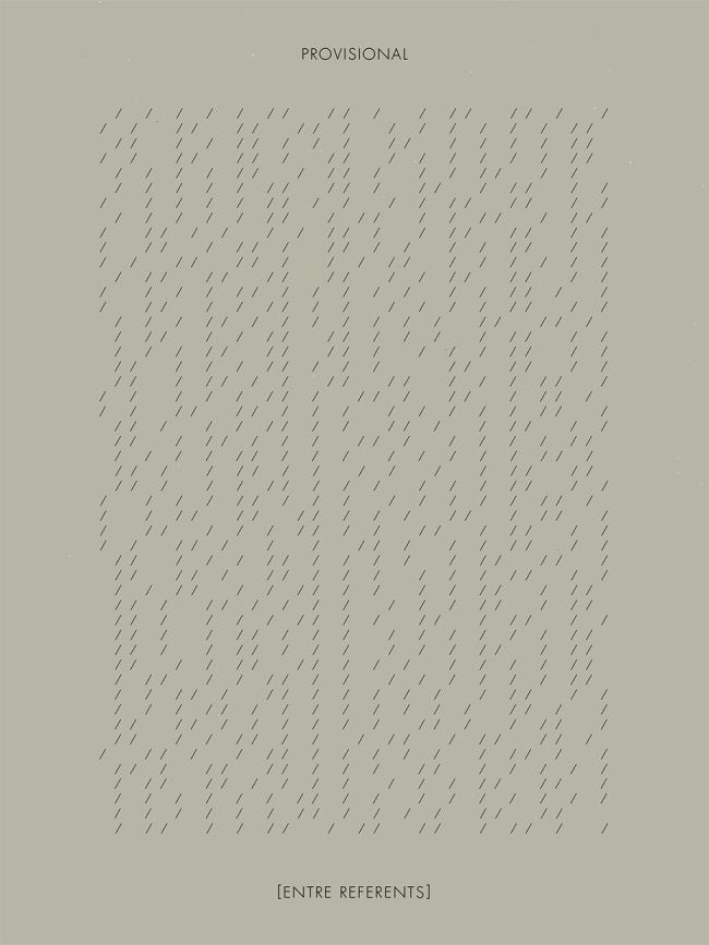 Provisional [entre referents], de VARIOS AUTORES | portada del libro