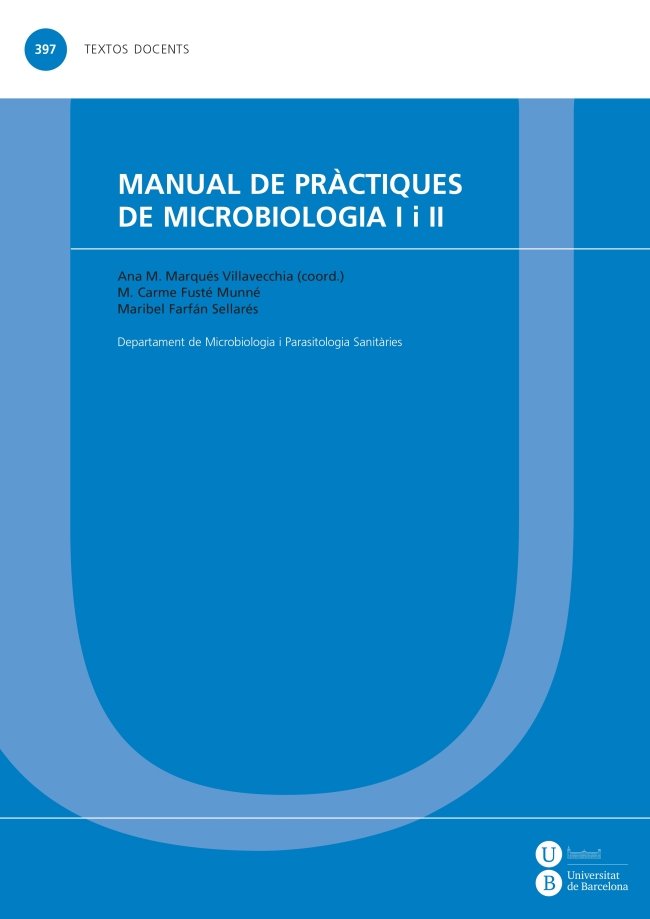 Manual de pràctiques de Microbiologia I i II, de Varios autores | portada del libro