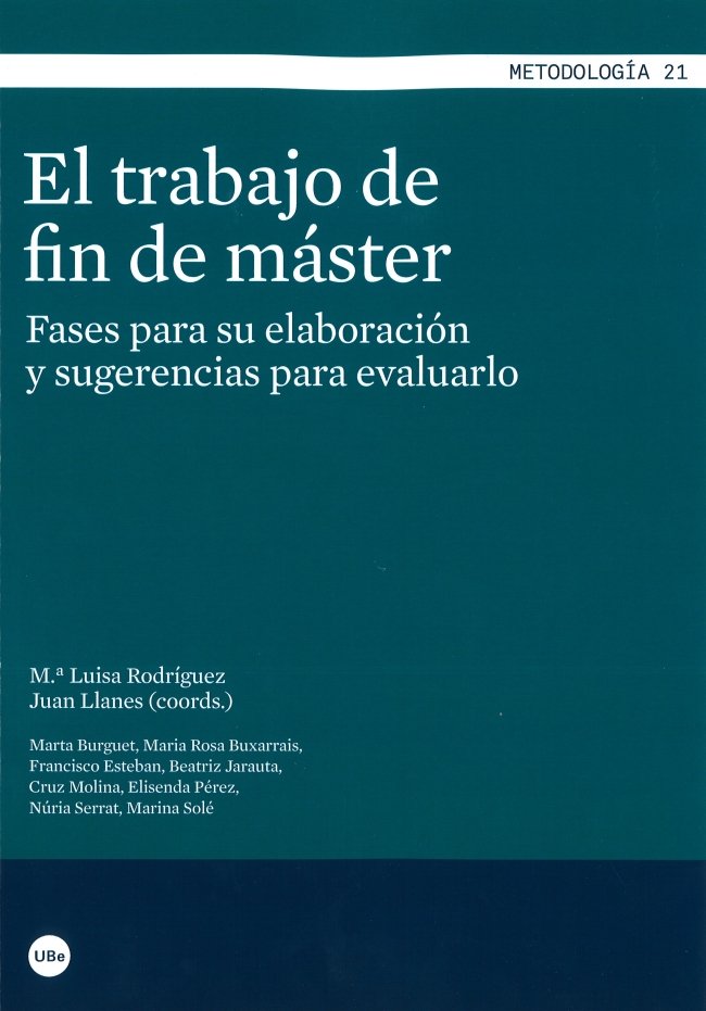 El trabajo de fin de máster, de Varios autores | portada del libro