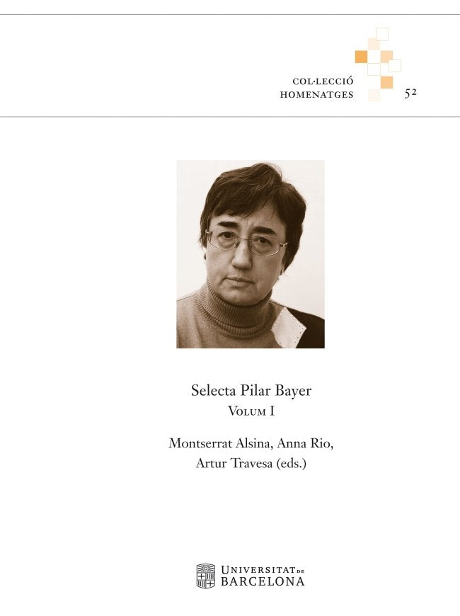Selecta Pilar Bayer. Volum I, de Varios autores | portada del libro