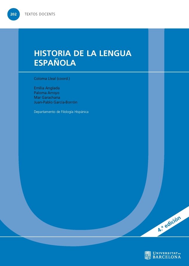 Historia de la lengua española, de Varios autores | portada del libro