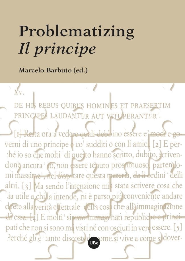 Problematizing ôIl principeö, de Varios autores | portada del libro