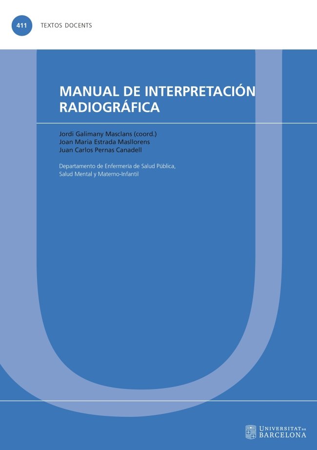 Manual de interpretación radiográfica, de Varios autores | portada del libro
