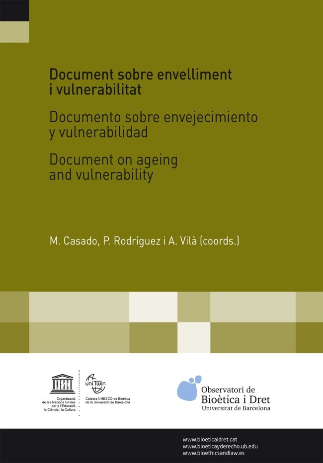 Document sobre envelliment i vulnerabilitat, de Varios autores | portada del libro