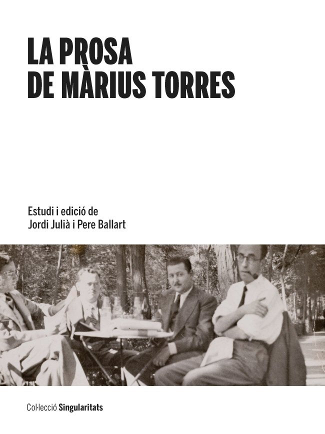 La prosa de Màrius Torres, de Varios autores | portada del libro