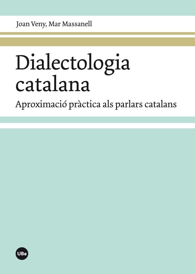 Dialectologia catalana, de Veny Clar | portada del libro