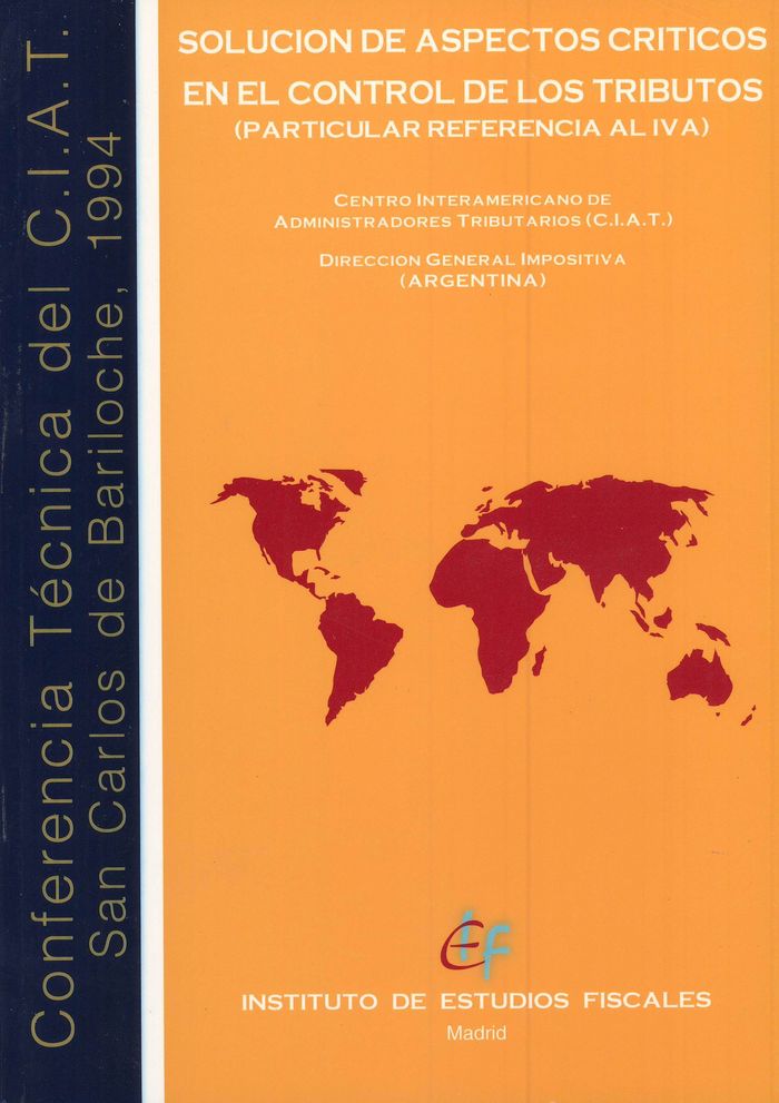 Solución de aspectos críticos en el control de los tributos. Particular referencia al IVA | portada del libro