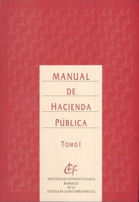 Manual de hacienda pública, de Varios autores | portada del libro