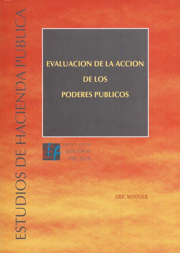 Evaluación de la acción de los poderes públicos, de Monnier, Eric | portada del libro
