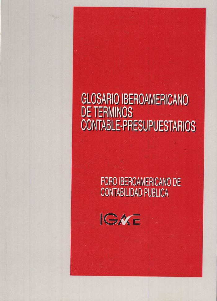 Glosario iberoamericano de términos contable-presupuestarios | portada del libro