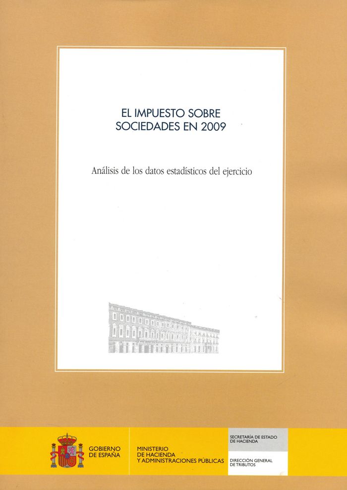 Impuesto sobre sociedades en 2009, El | portada del libro