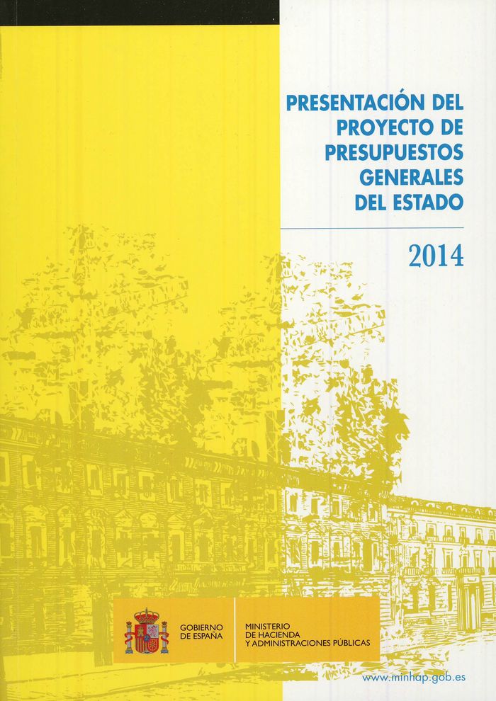 Presentación del proyecto de presupuestos generales del Estado 2014, de SECRETARíA DE ESTADO DE PRESUPUESTOS Y GASTOS | porta