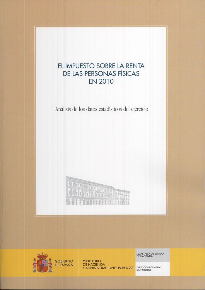 El impuesto sobre la renta de las personas físicas en 2010 | portada del libro