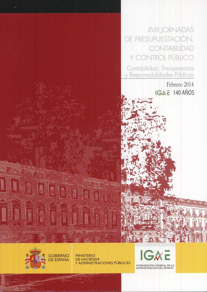 XVIII Jornadas de presupuestación, contabilidad y control público, de INTERVENCION GENERAL DE LA ADMINISTRACION DEL ESTA | po