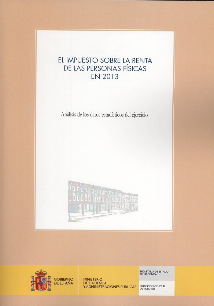 El impuesto sobre la renta de las personas físicas en 2013 | portada del libro