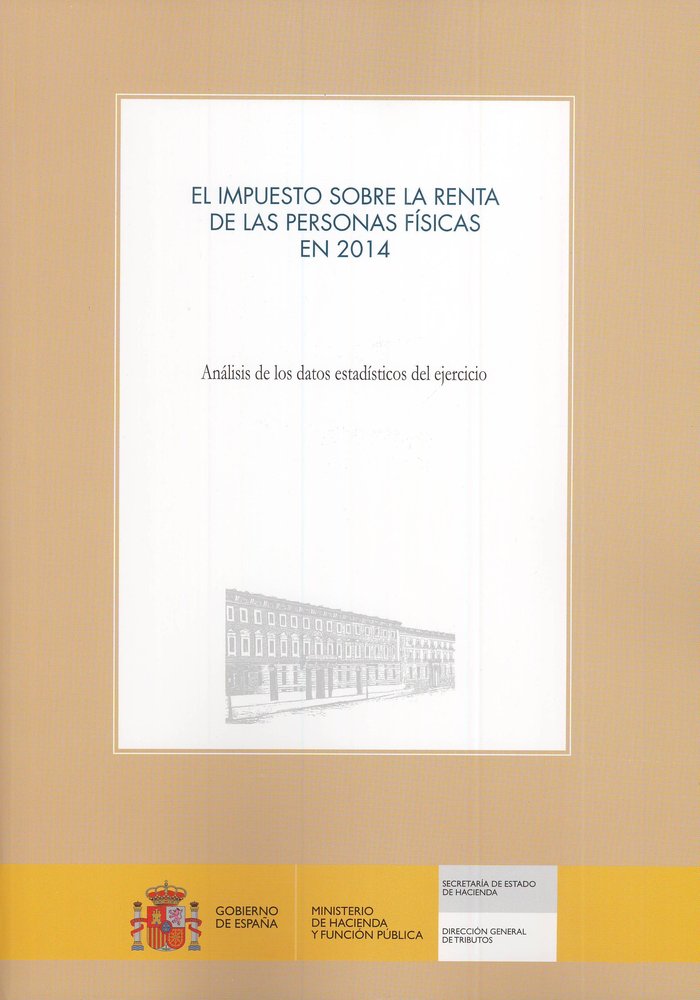 El impuesto sobre la renta de las personas físicas en 2014. | portada del libro