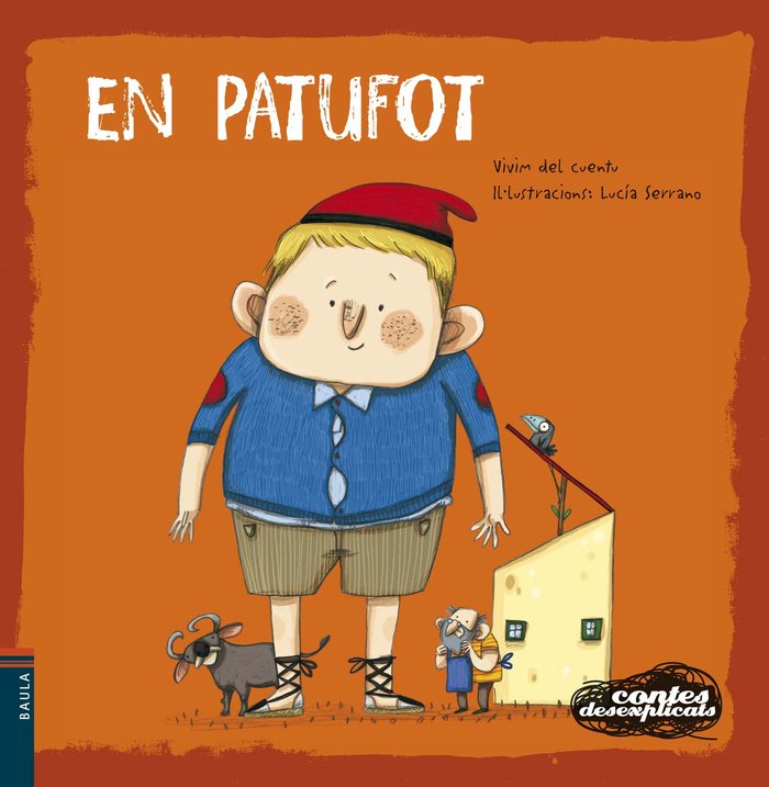 En Patufot, de Vivim del Cuentu | portada del libro
