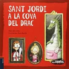 Sant Jordi a la cova del drac, de Vivim del Cuentu | portada del libro