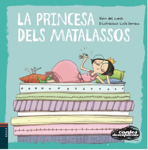 La princesa dels matalassos, de Vivim del Cuentu | portada del libro