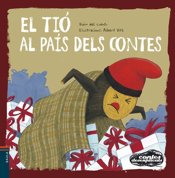 El tió al país dels contes, de Vivim del Cuentu | portada del libro