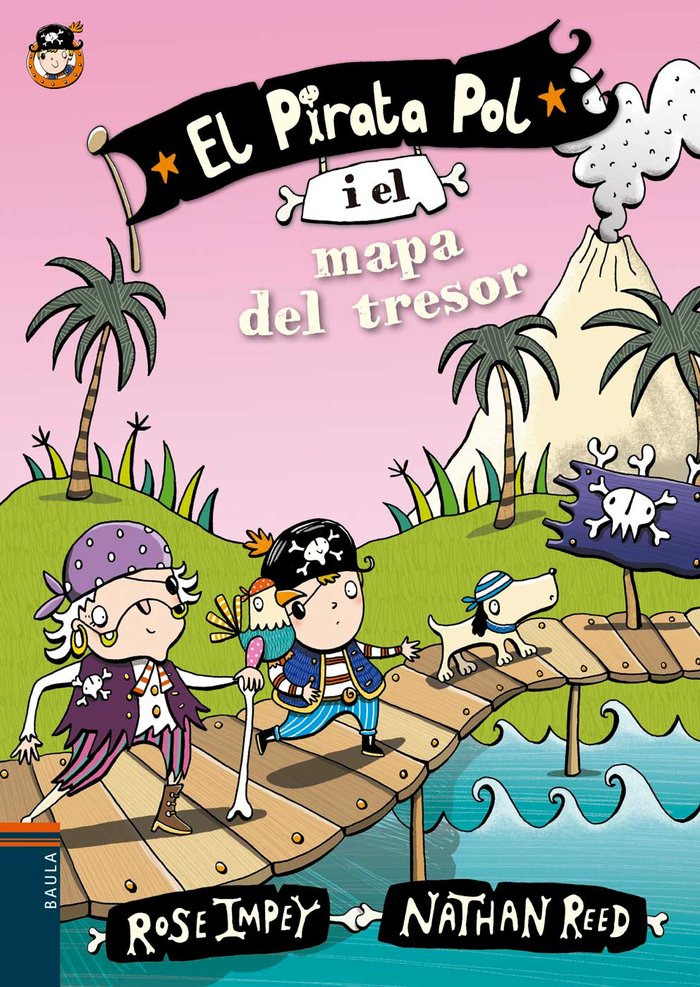 El Pirata Pol i el mapa del tresor, de Impey, Rose | portada del libro