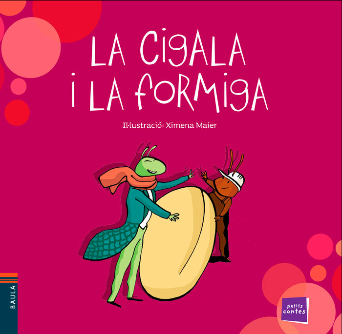 La cigala i la formiga, de Conte Popular | portada del libro