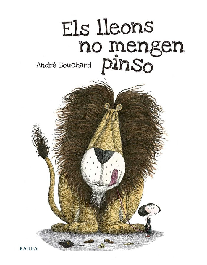 Els lleons no mengen pinso, de Bouchard, André | portada del libro