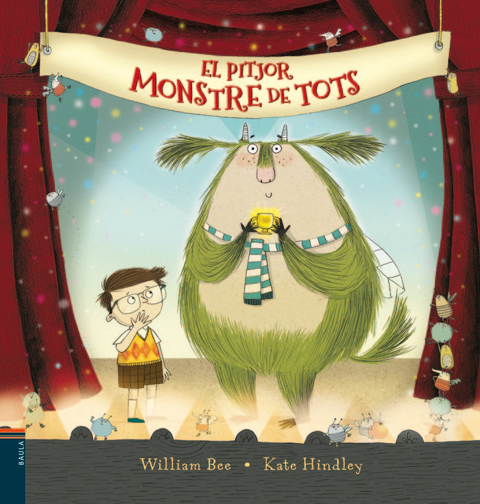 El pitjor monstre de tots, de Bee, William | portada del libro