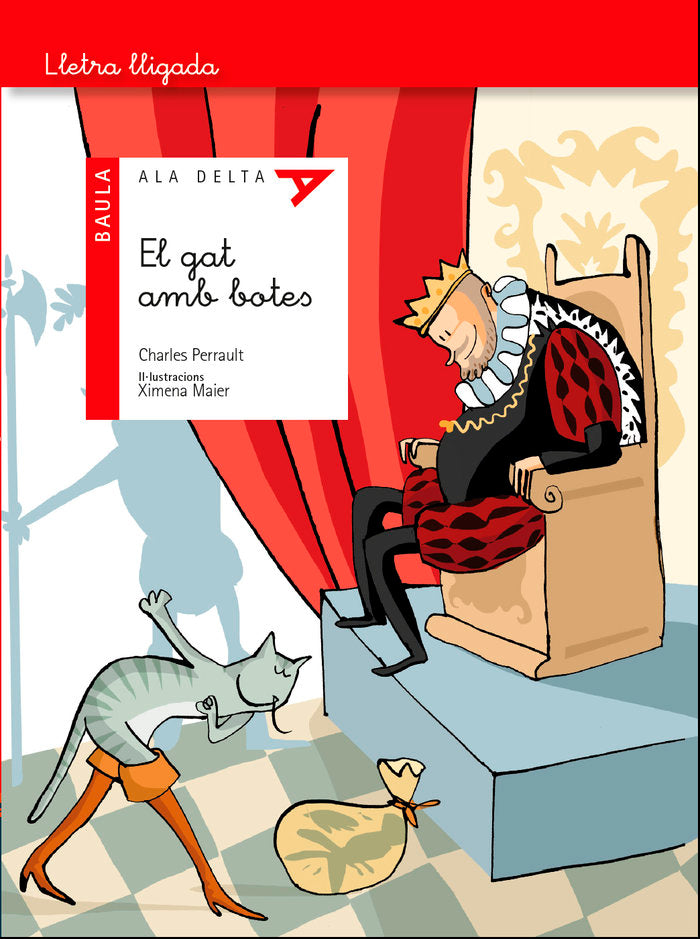 El gat amb botes - Lletra lligada, de Perrault, Charles | portada del libro