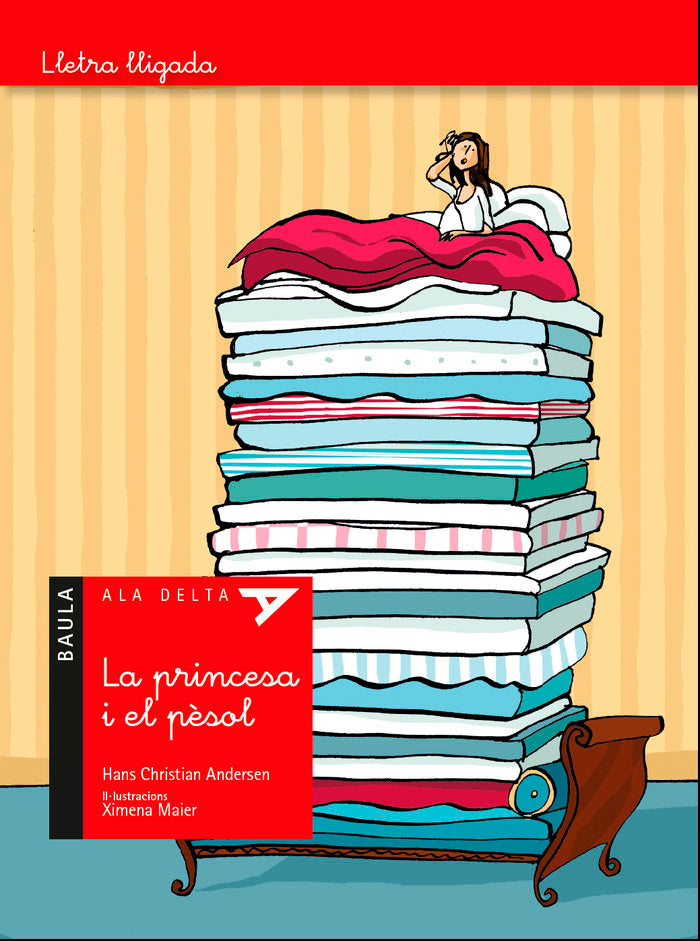 La princesa i el pèsol - Lletra lligada, de Andersen, Hans Christian | portada del libro