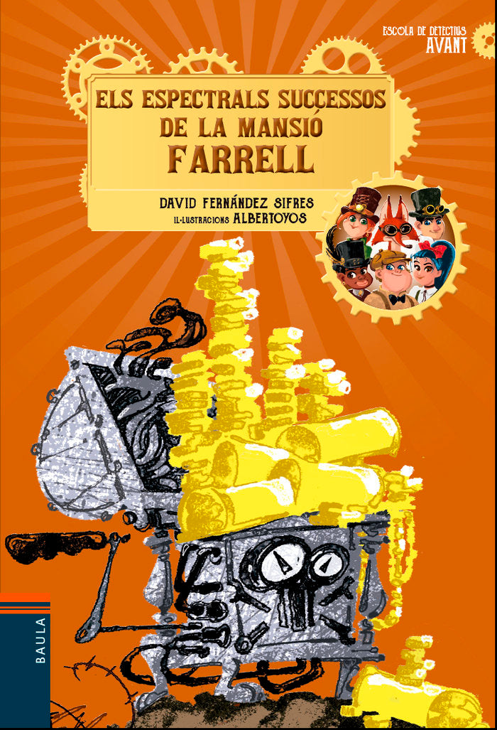 Els espectrals successos de la mansió Farrell, de Fernández Sifres, David | portada del libro