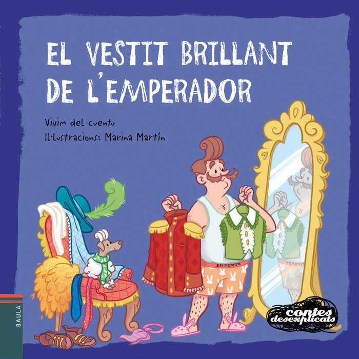 El vestit brillant de l'emperador, de Vivim del Cuentu | portada del libro