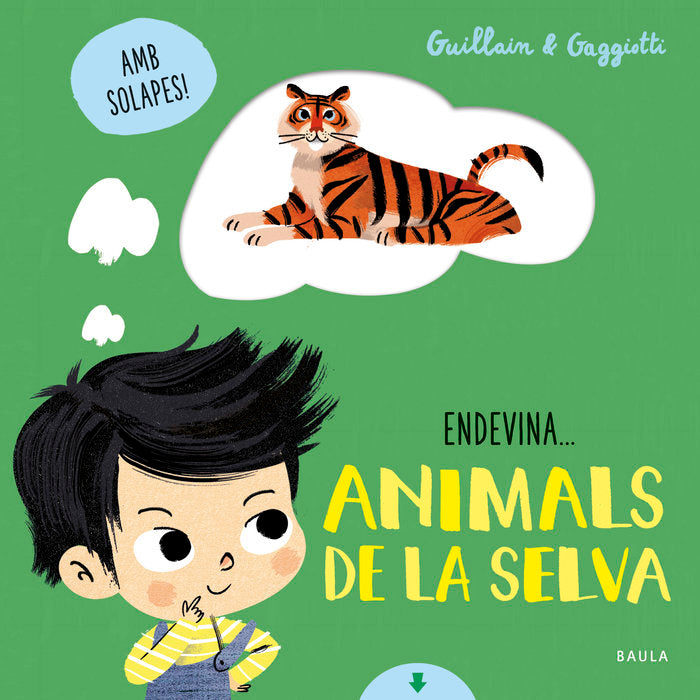 Animals de la selva, de Guillain, Adam | portada del libro