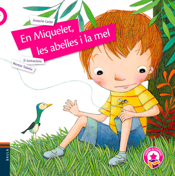 En Miquelet, les abelles i la mel, de Carbó i Masllorens, Joaquim | portada del libro