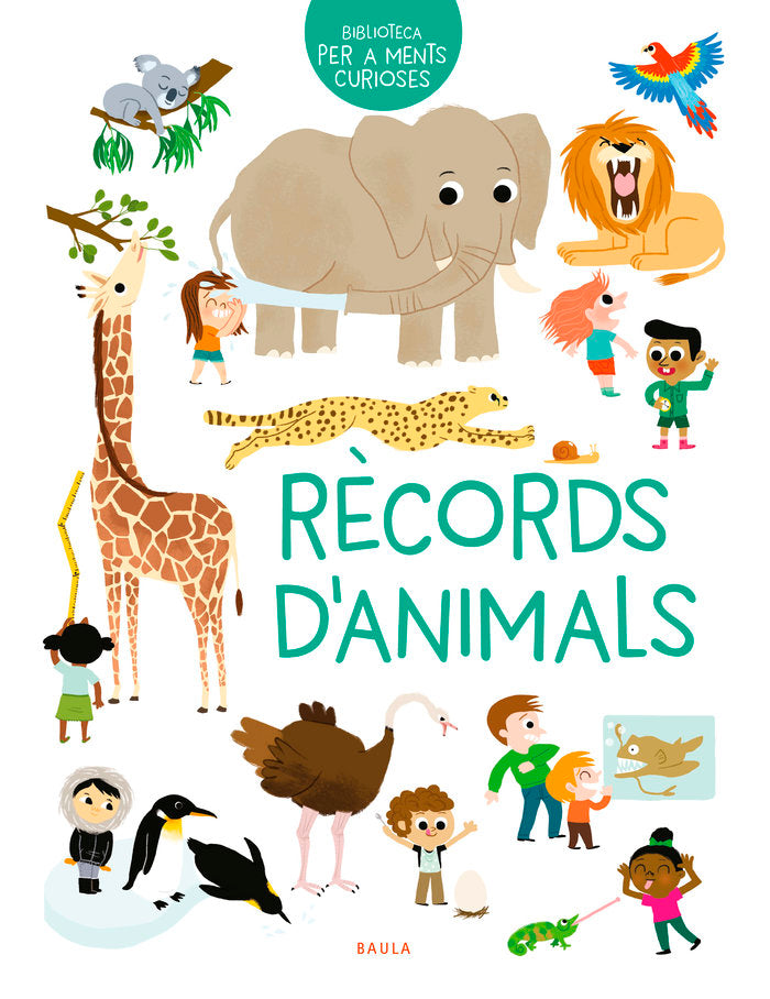 Rècords d'animals, de Guégen | portada del libro