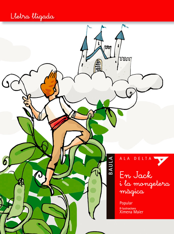 En Jack i la mongetera màgica - Lletra lligada, de Conte Popular | portada del libro