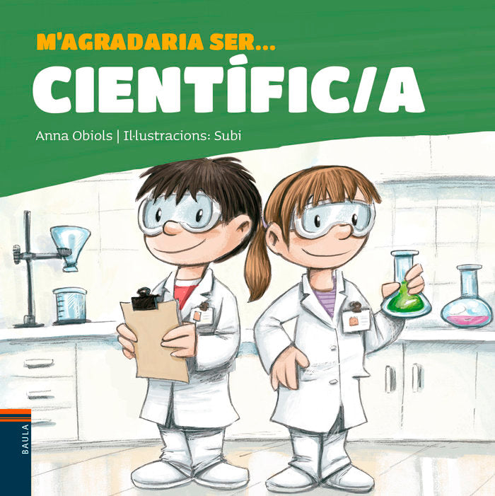 M'agradaria ser ... Científic/a, de Obiols Llopart | portada del libro