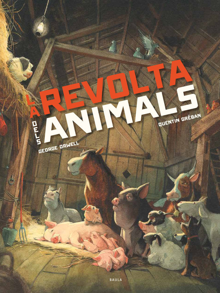 LA REVOLTA DELS ANIMALS, de ORWELL, GEORGE | portada del libro