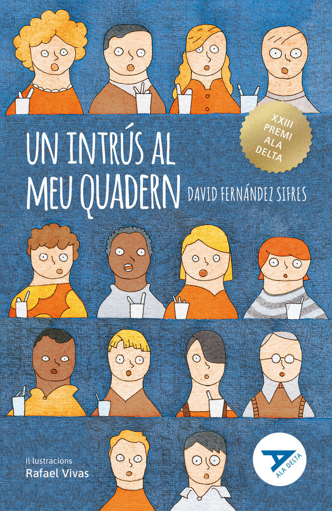 UN INTRUS AL MEU QUADERN, de FERNANDEZ SIFRES, DAVID | portada del libro