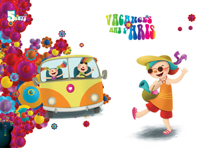 Vacances amb l'Aris 5 anys Infantil | portada del libro