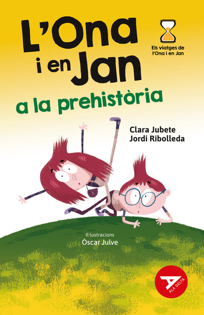 LONA I EN JAN A LA PREHISTORIA, de CLARA JUBETE I JORDI RIBOLLEDA | portada del libro